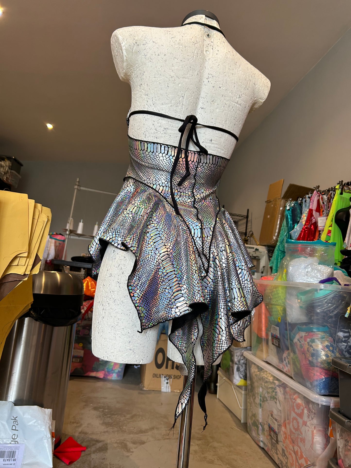 (R2S) UK 16- Silver Holo python