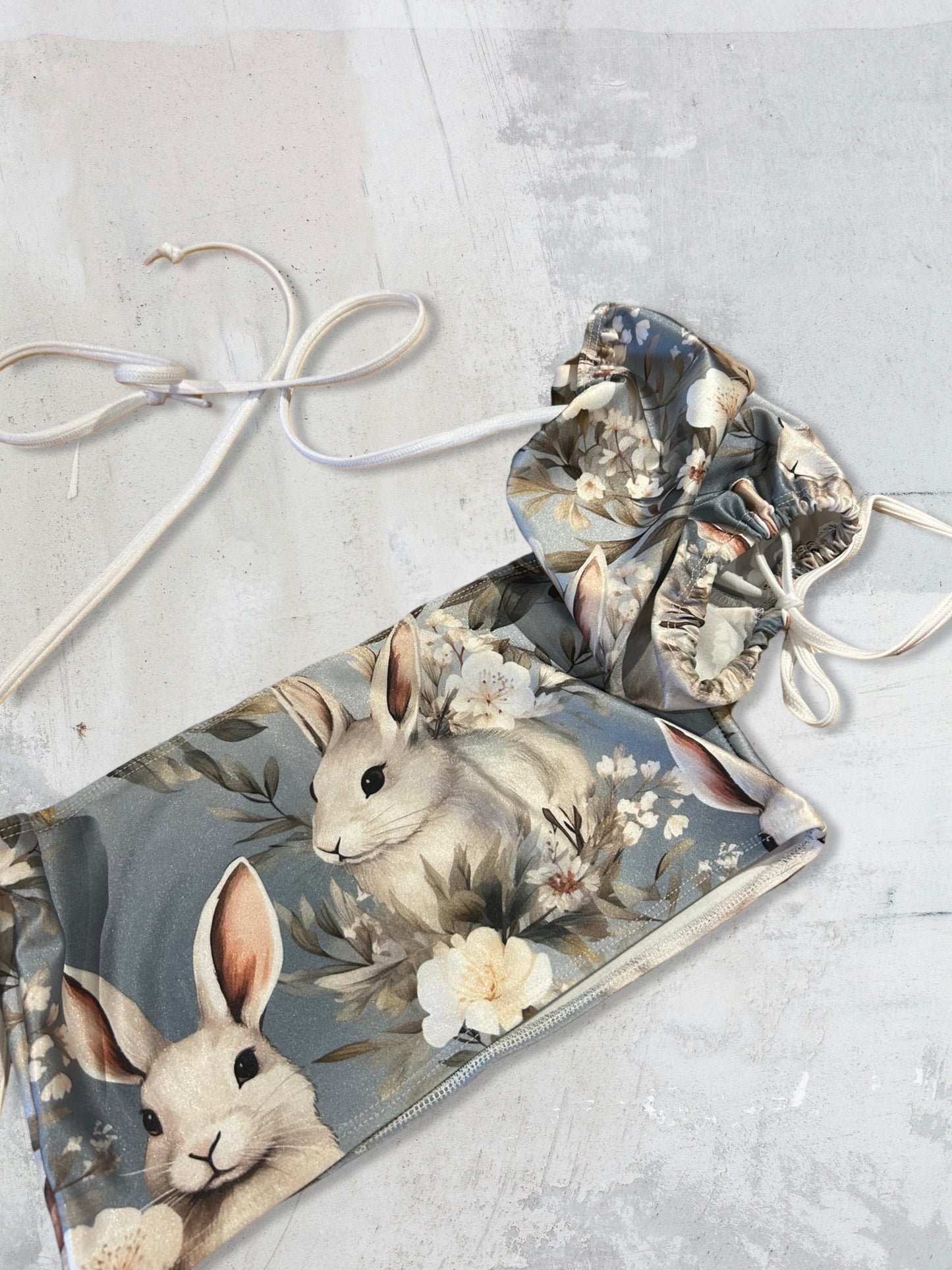 Jade x Cici- Bunny Puff sleeve top