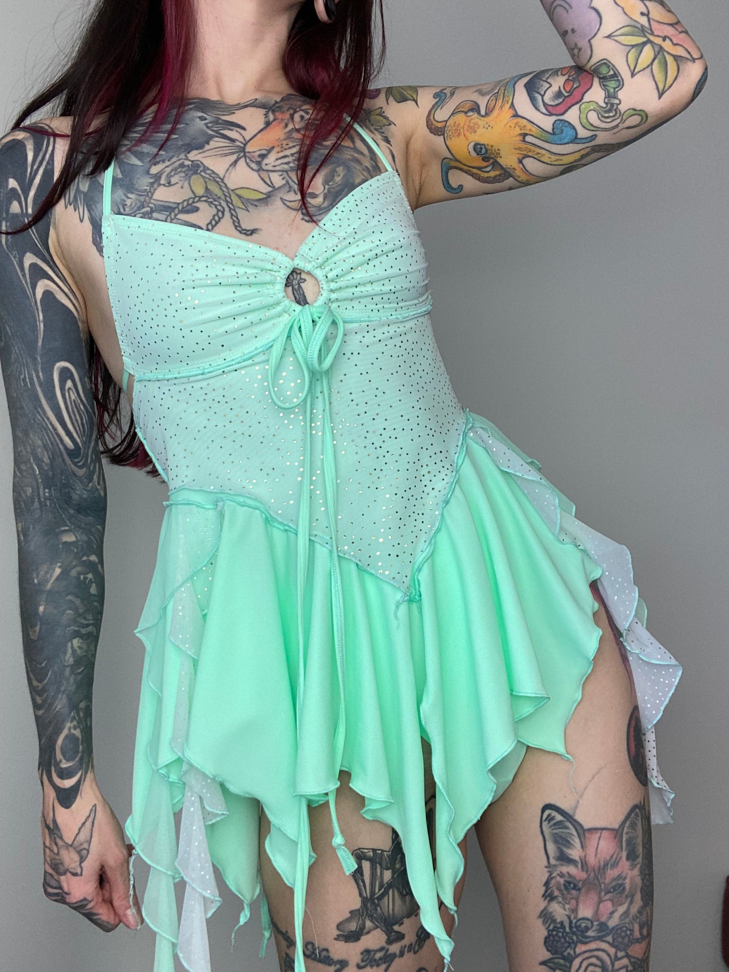 Mint MLP ruffle Dixie