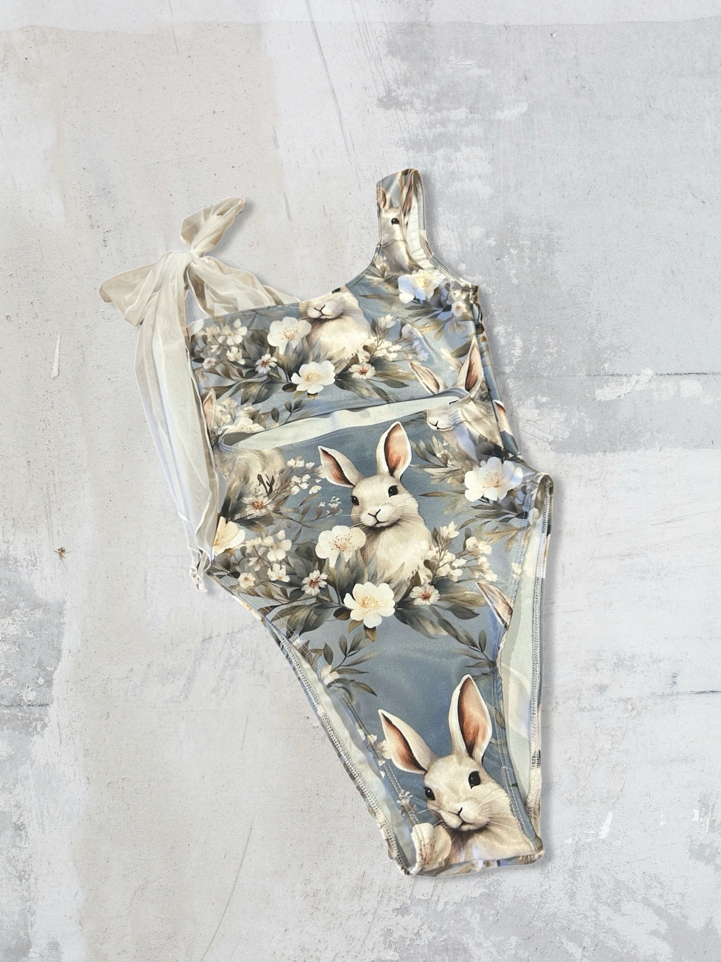 Jade x Cici- Bunny Leotard +Sleeves set