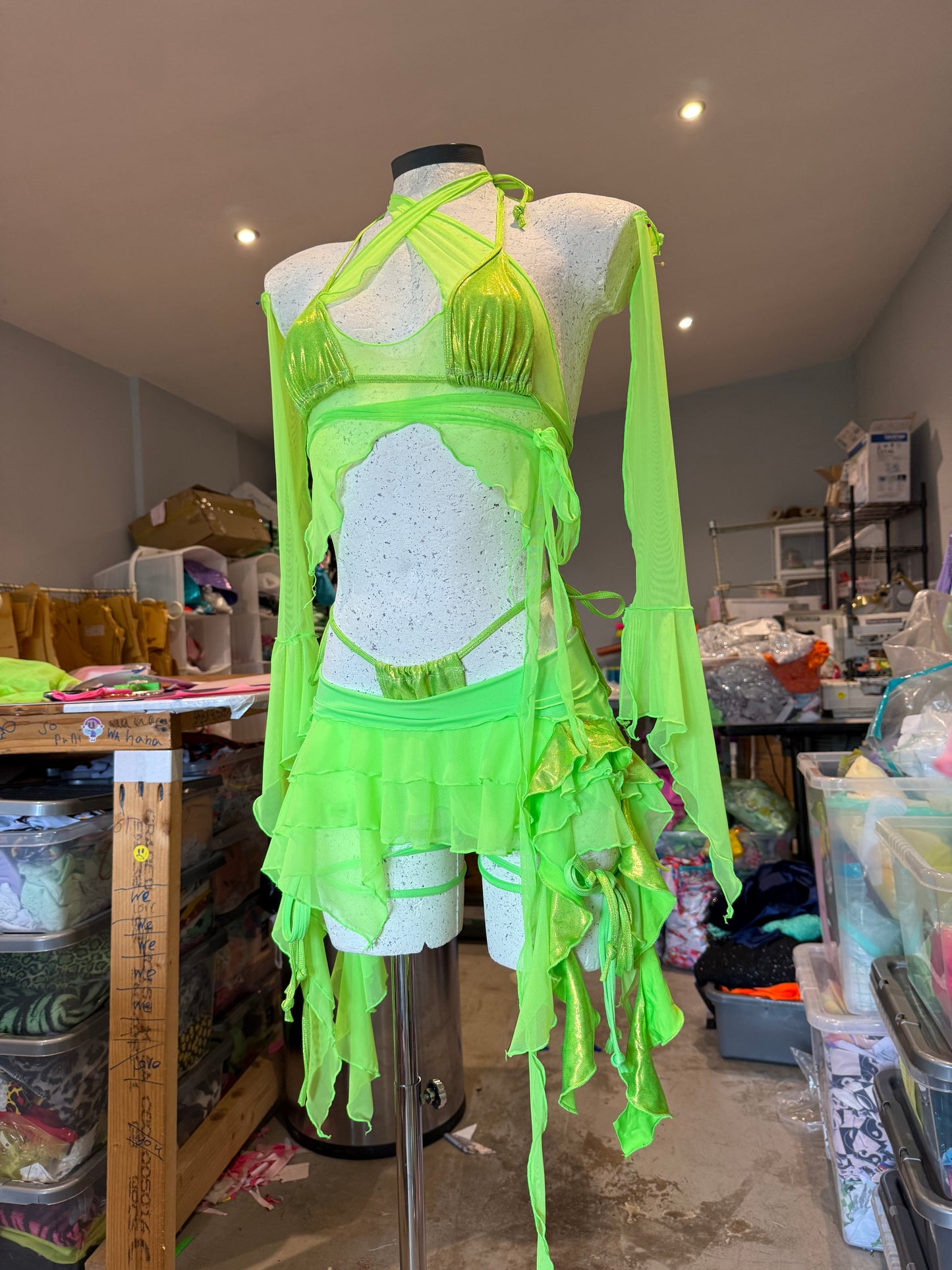 Daphne Harmonix set -LIME - Bound triangle