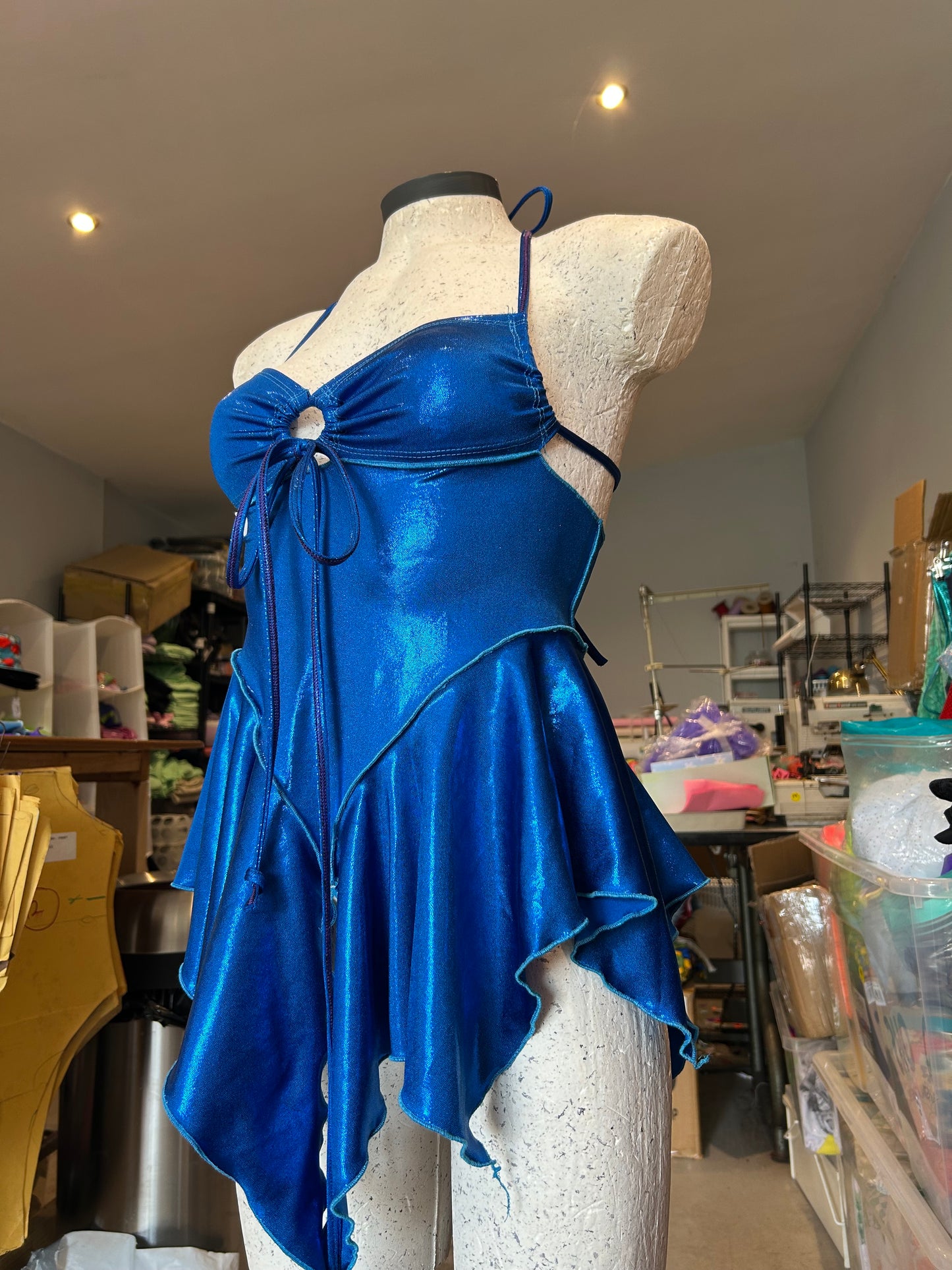 (R2S) UK 8 -Royal blue Dixie
