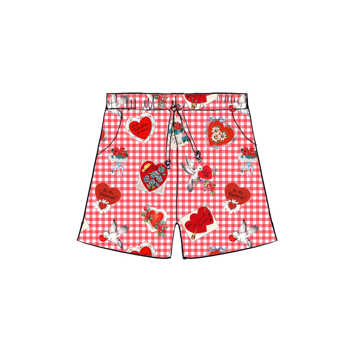 Valentines - Shorts