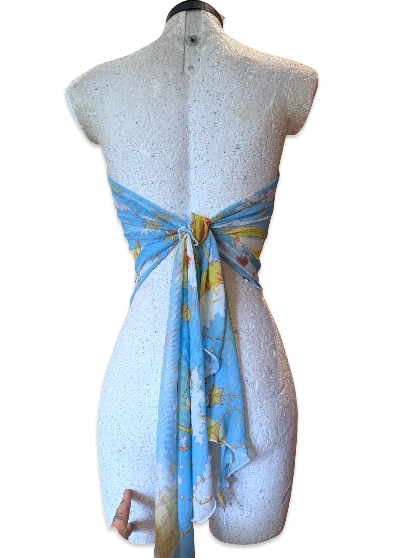 (M&R2S) Zero waste kini - Celestial sarong/ wrap/ multiway top/ shawl