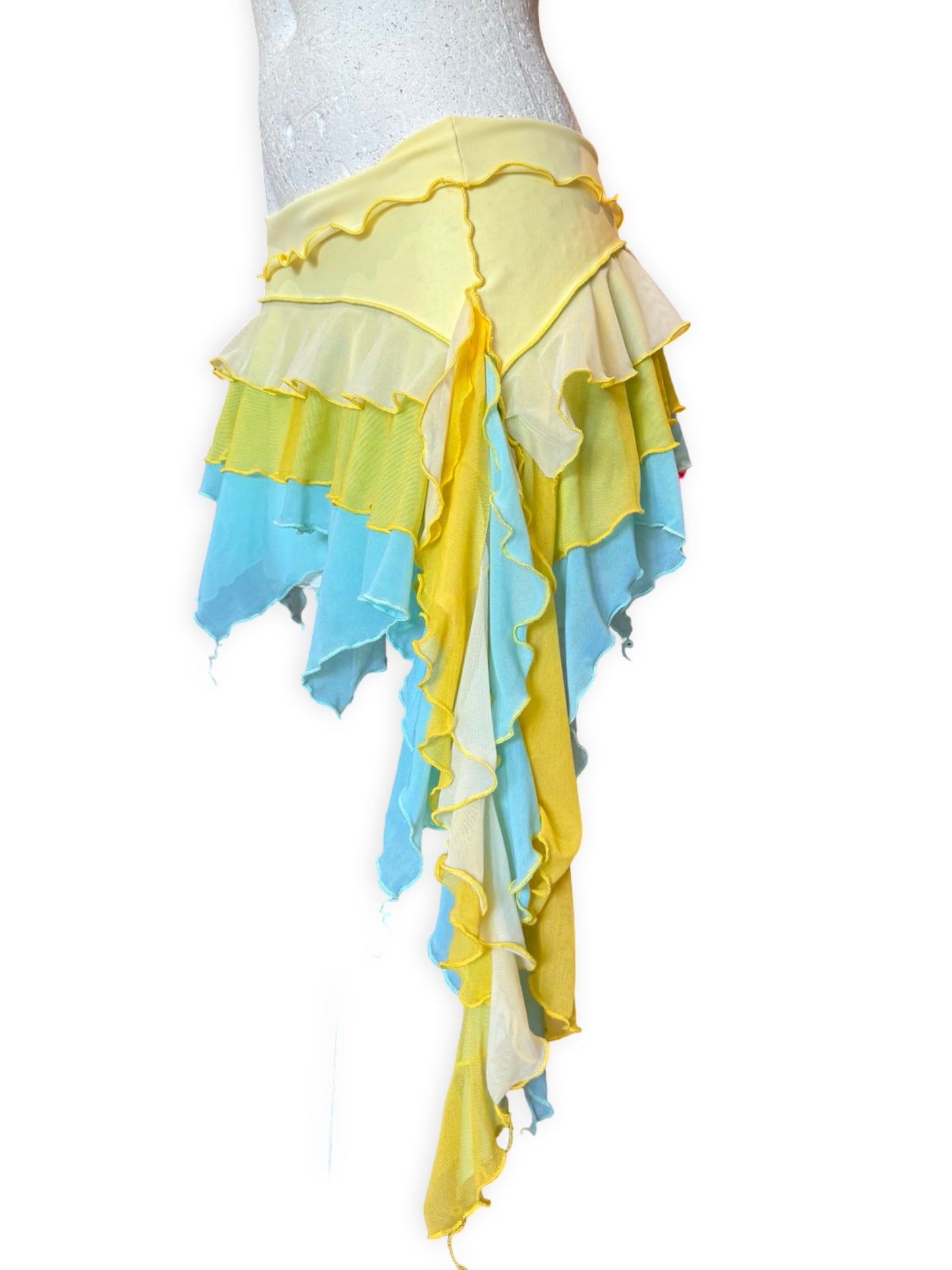 THE Daphne Harmonix Ruffle Skirt
