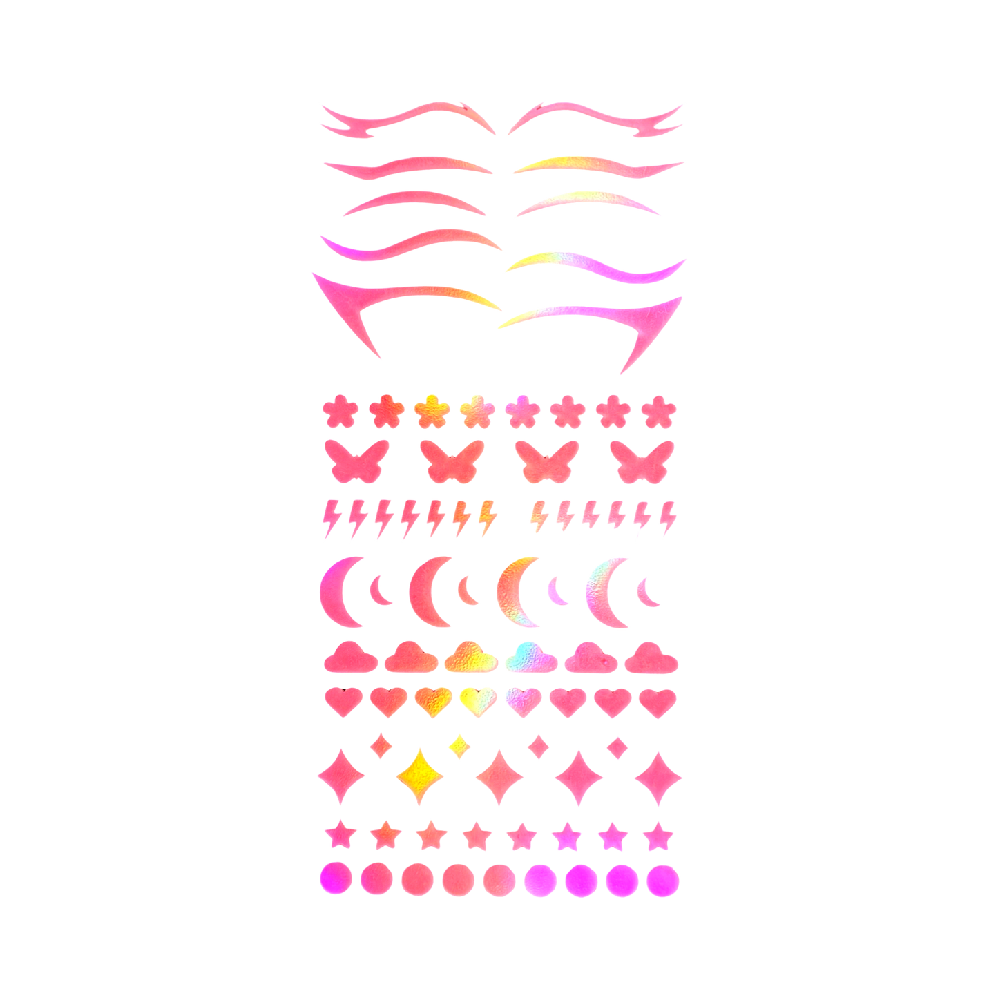 GLITTER PRIZM - HOLO EYES Basic pack 3.0 *PINK UV*