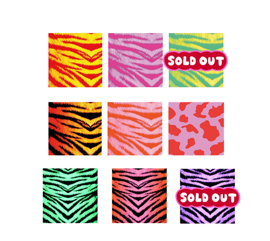 30% off custom - ACID ANIMAL PRINTS