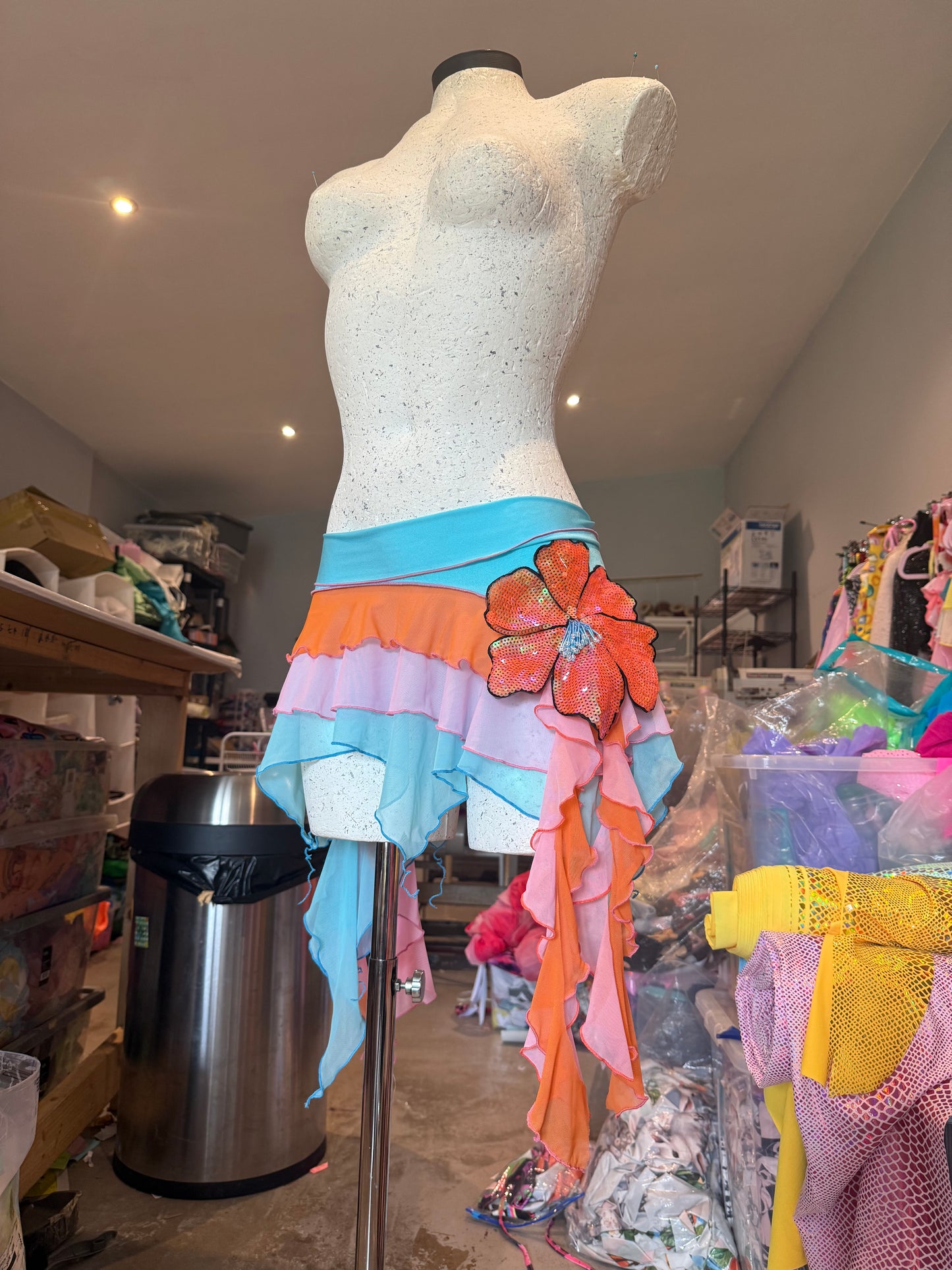 The Orange Coachella Skirt