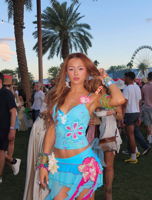 * PRE ORDER * --THE Coachella Skirt -- (Made to order 3-6 week turnaround) - Choose your size.
