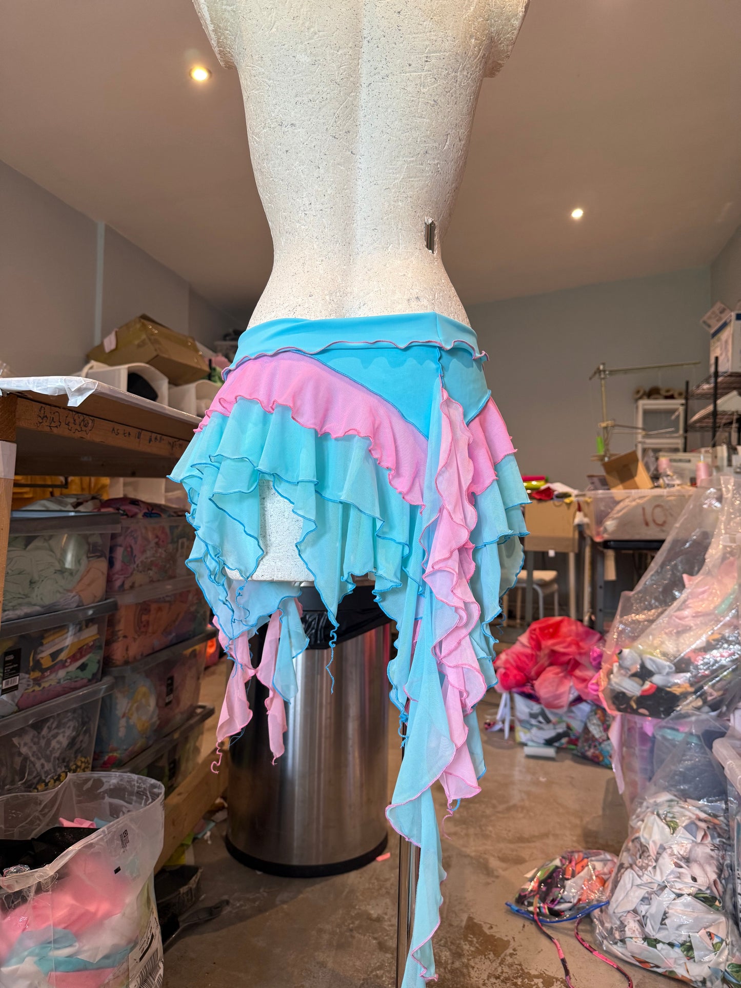 Malibu Ruffle skirt