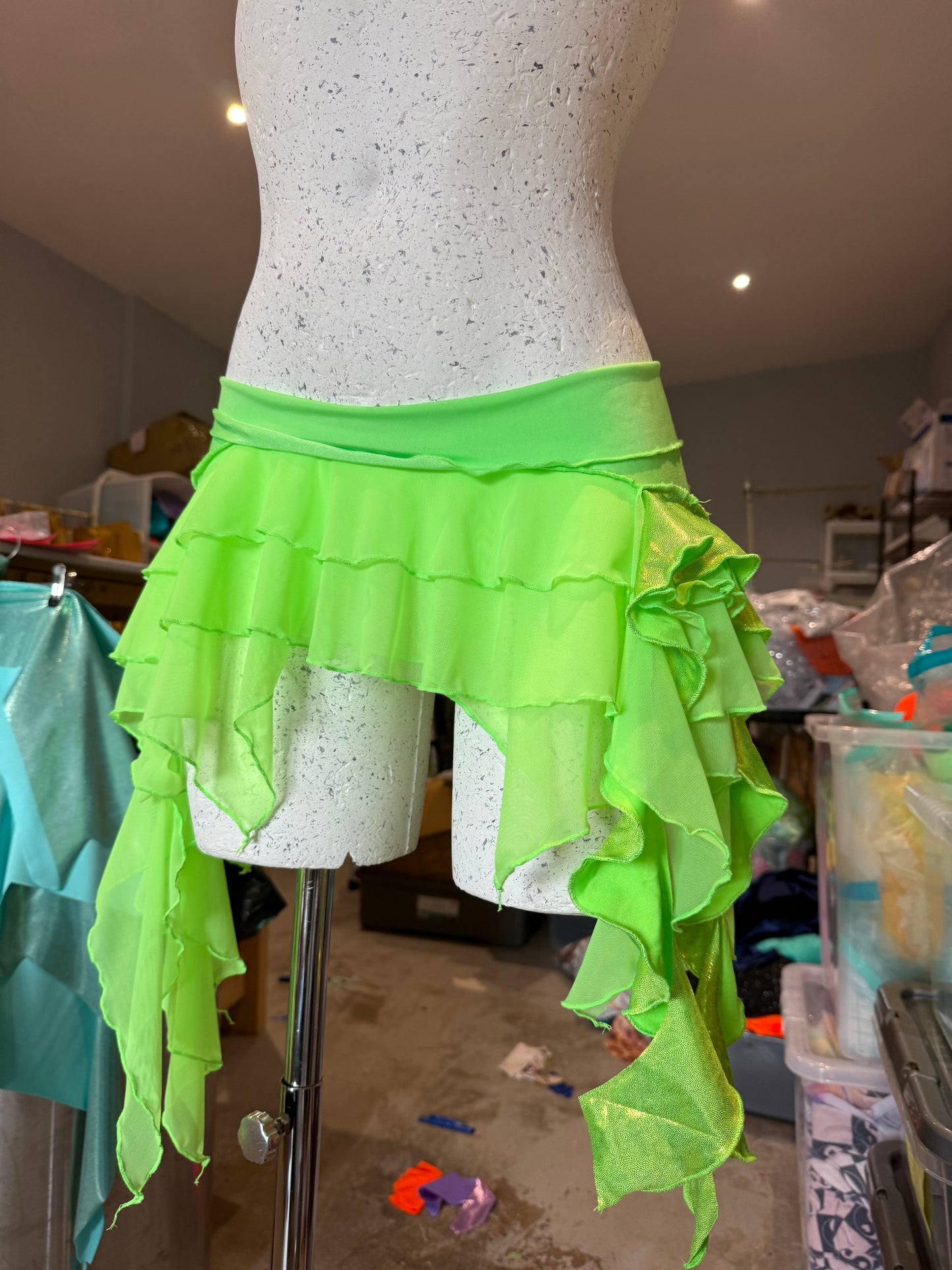 CUSTOM - Y2K ruffled fairy skirt - Choose colourway
