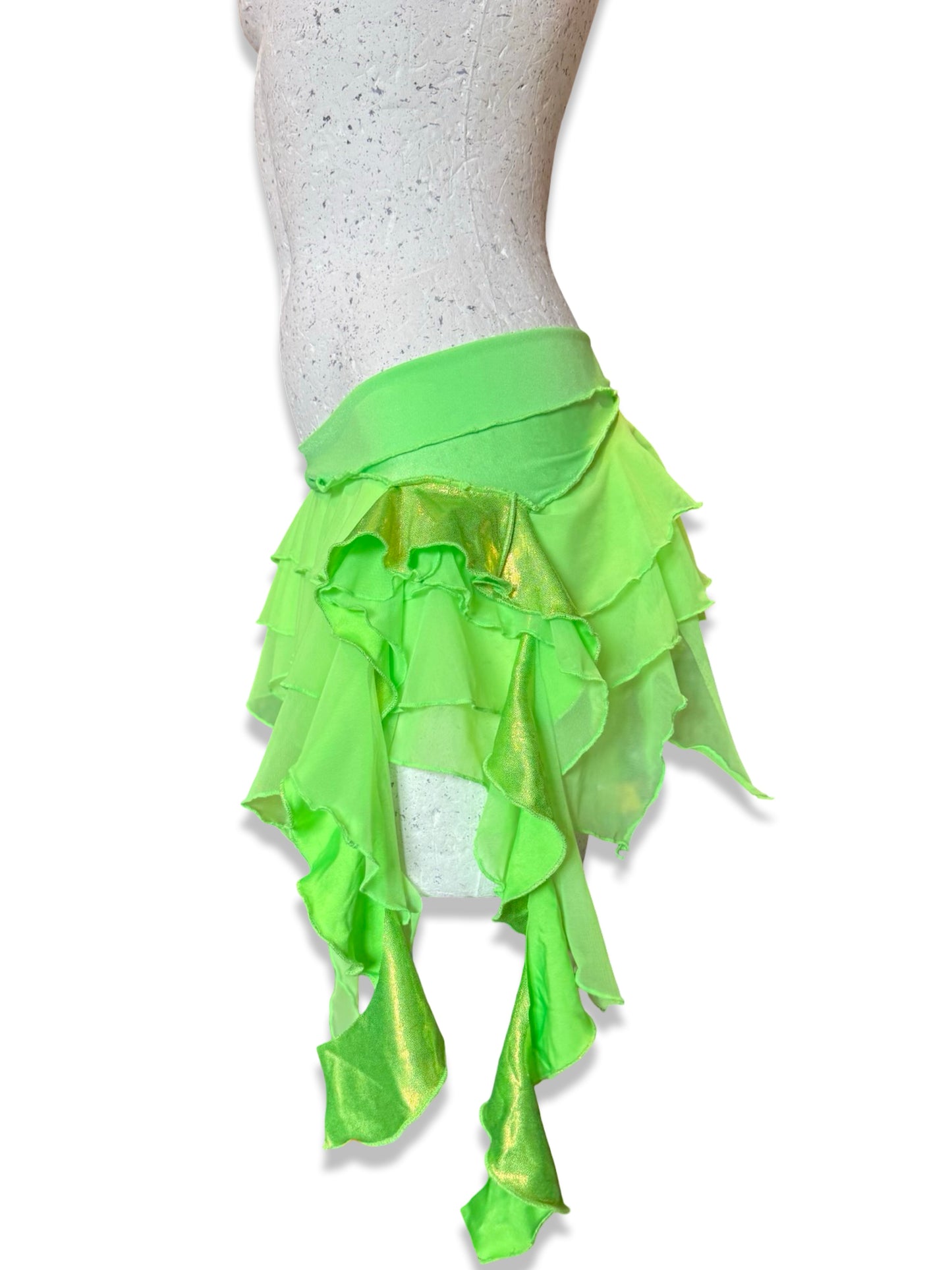 CUSTOM - Y2K ruffled fairy skirt - Choose colourway