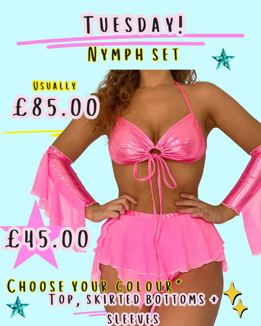 BLACK FRIDAY- NYMPH set *Choose from 30 colours