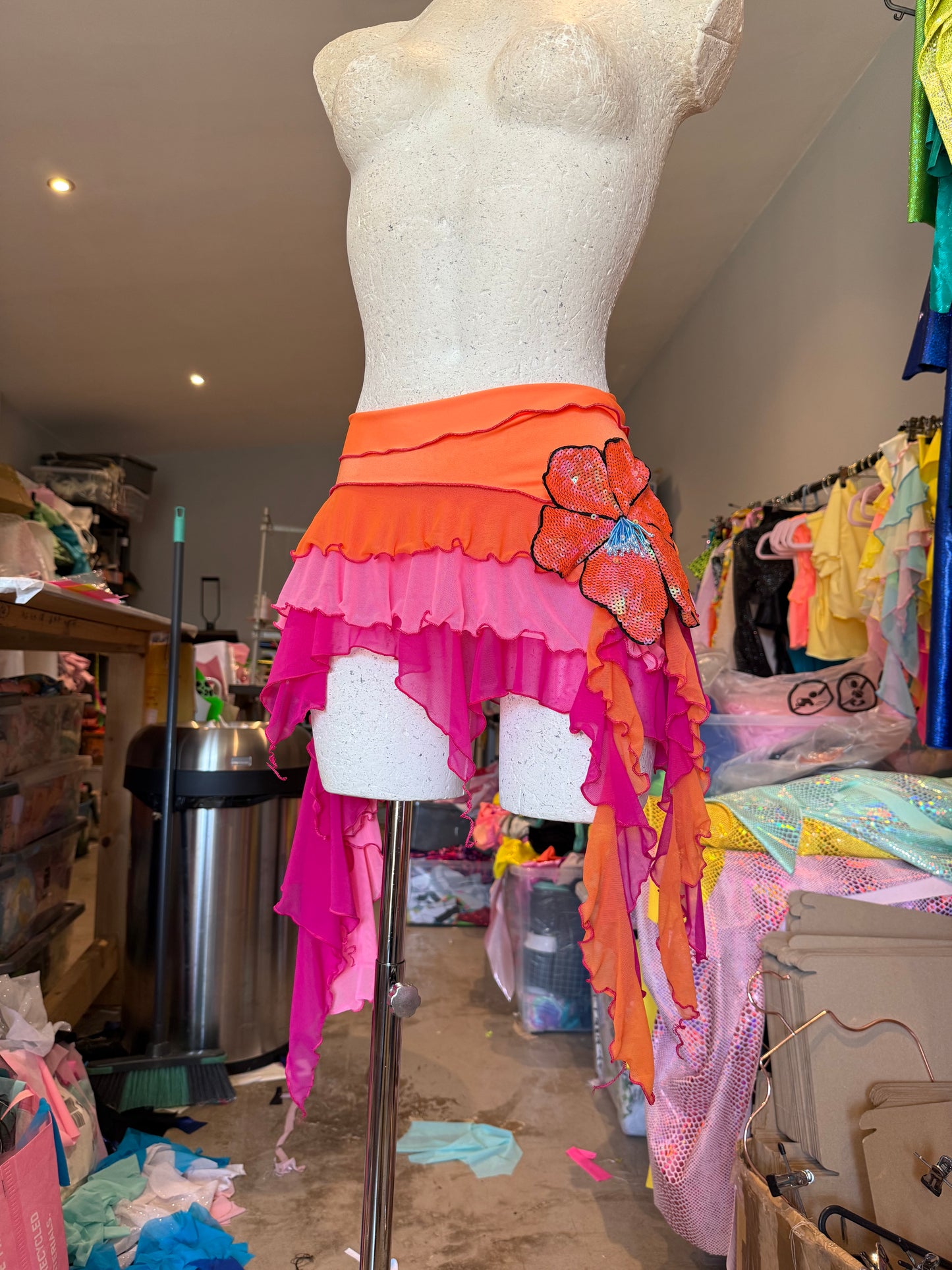 The Raspberry Coachella Skirt
