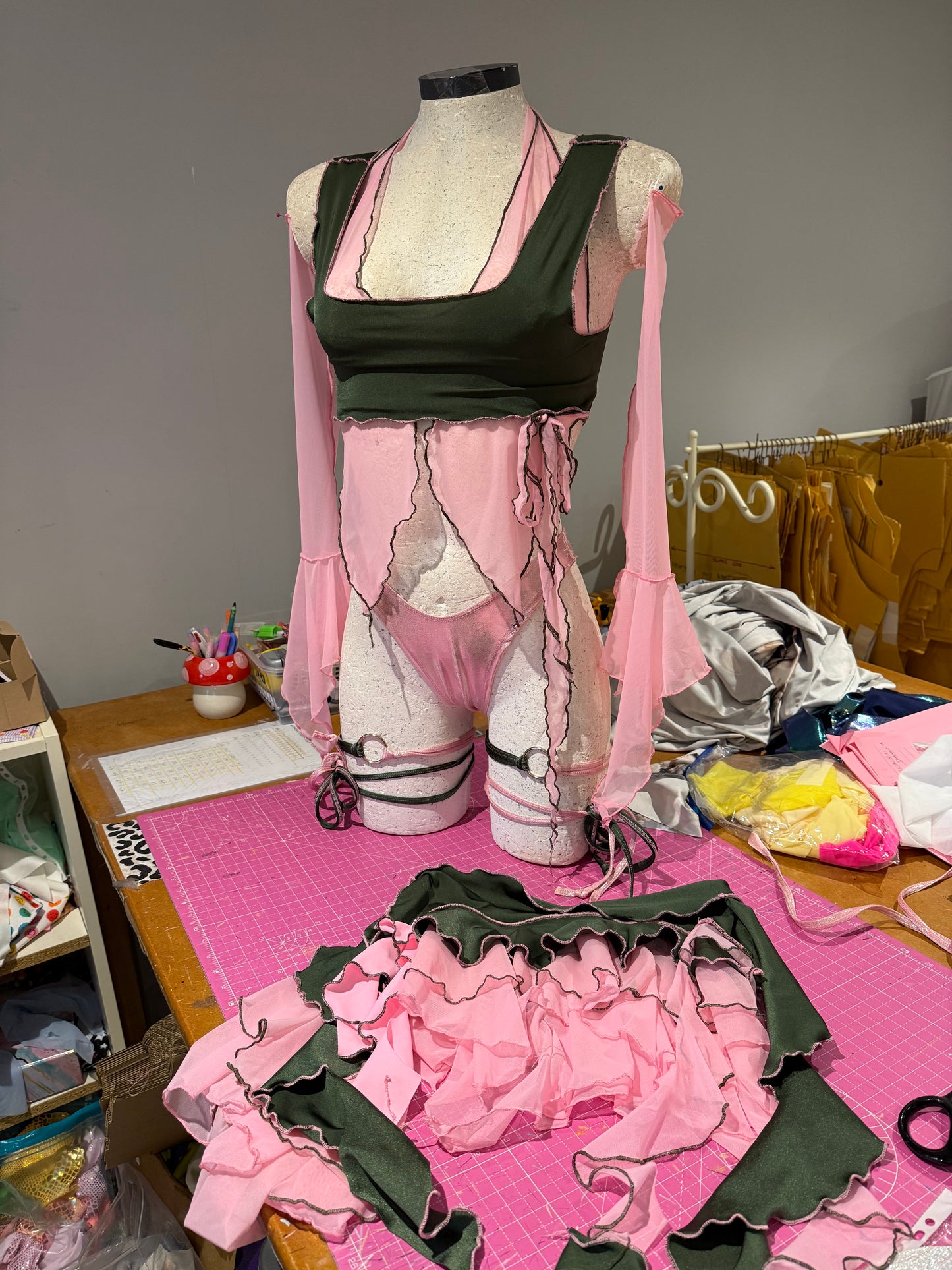 Daphne Harmonix Skirt - CHOOSE your colours.