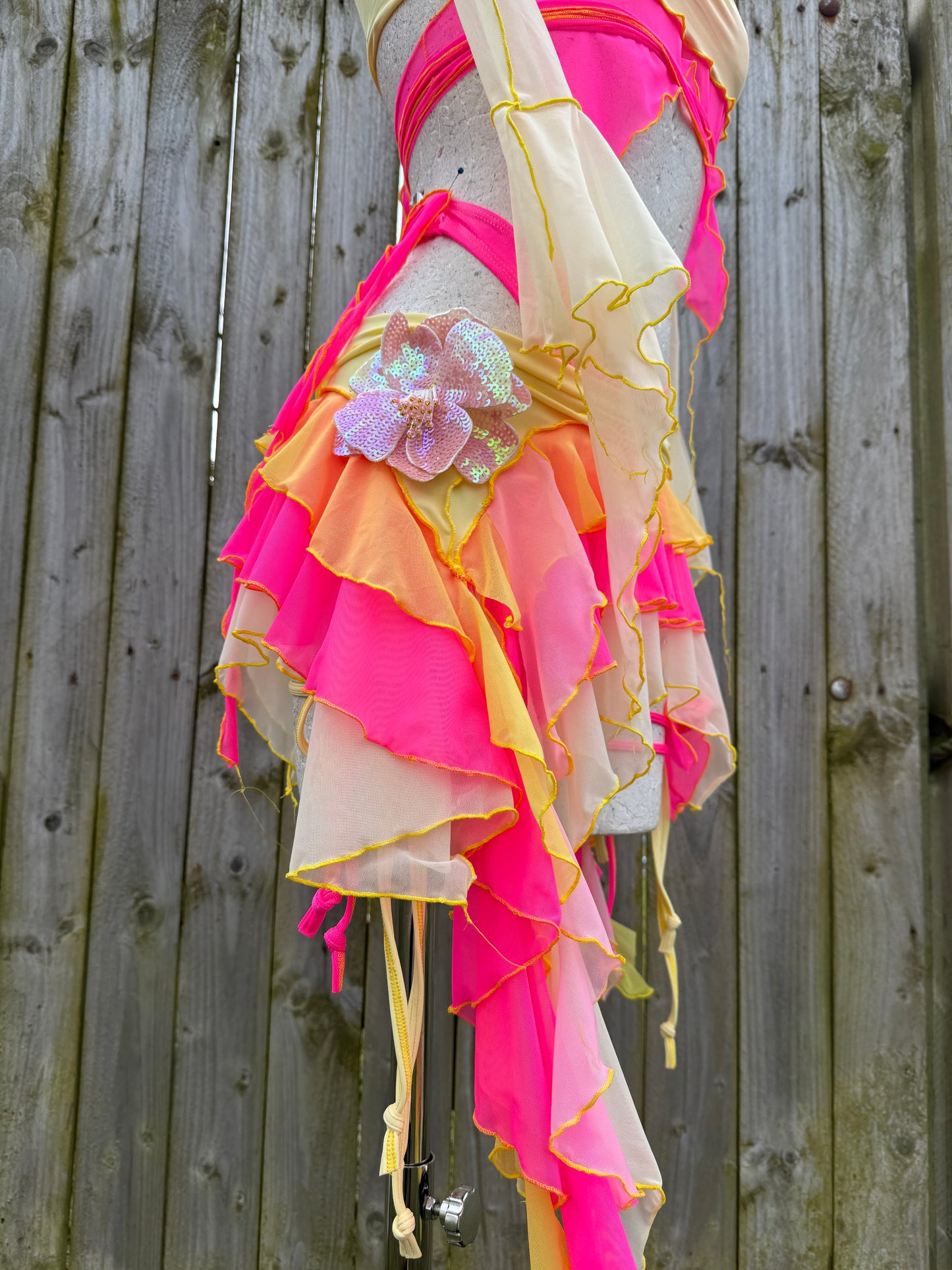 Daphne Harmonix set- Electric pink + lemon