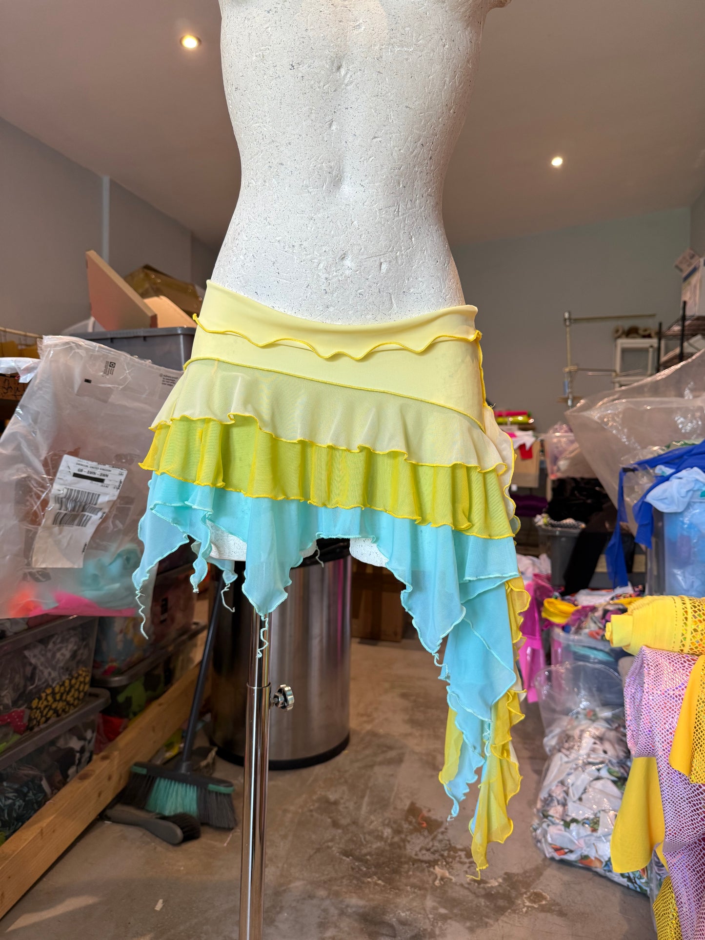 THE Daphne Harmonix Ruffle Skirt