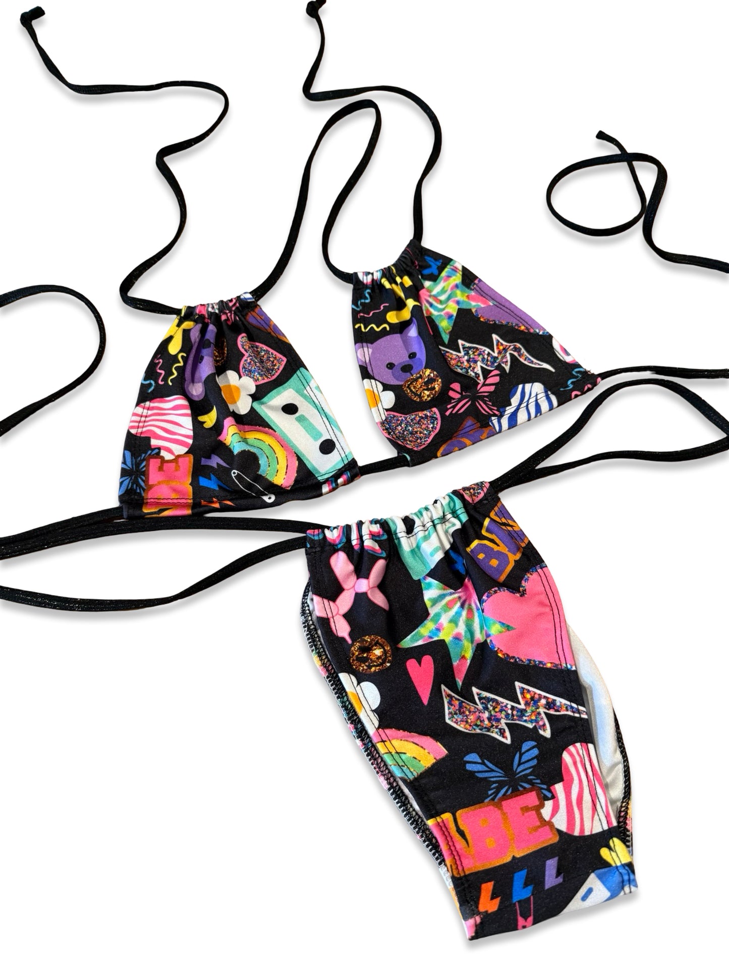 (M&R2S) Zero waste kini - 90's icons
