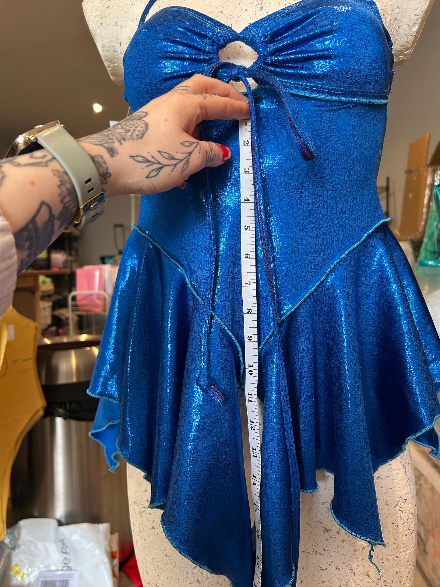 (R2S) UK 8 -Royal blue Dixie