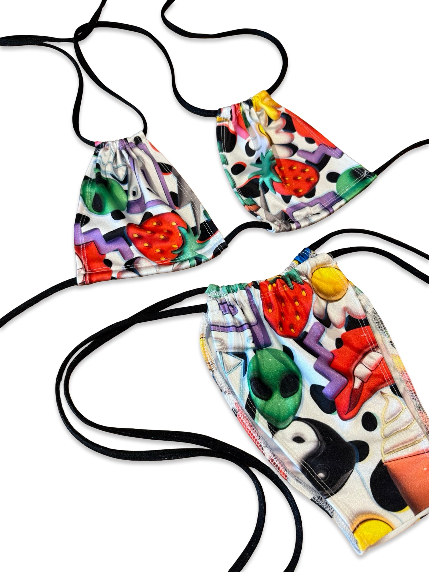 (M&R2S) Zero waste kini - 3D icons