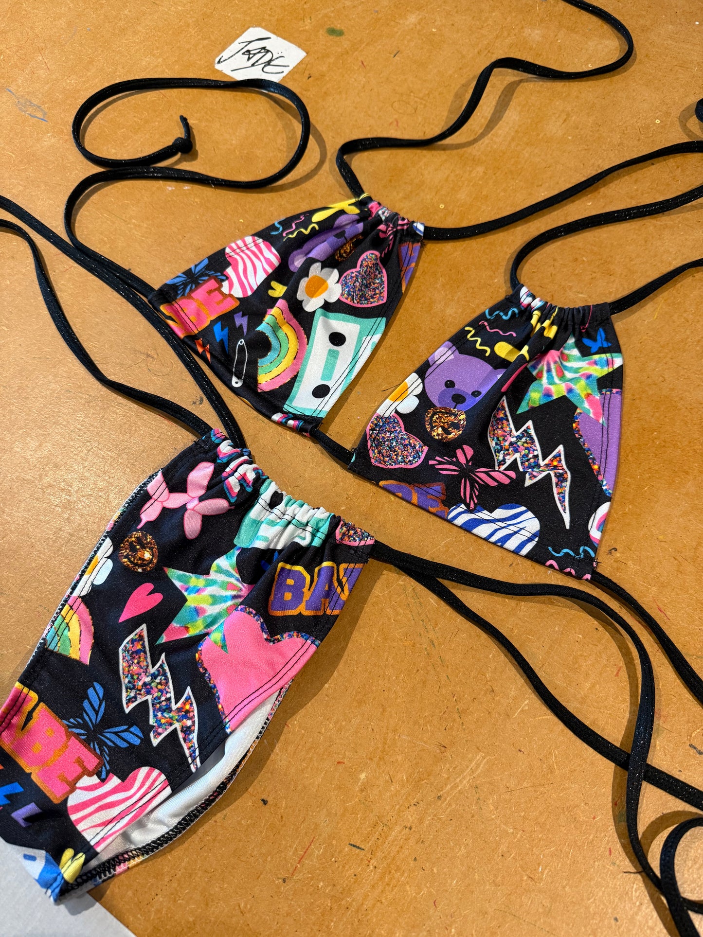 (M&R2S) Zero waste kini - 90's icons