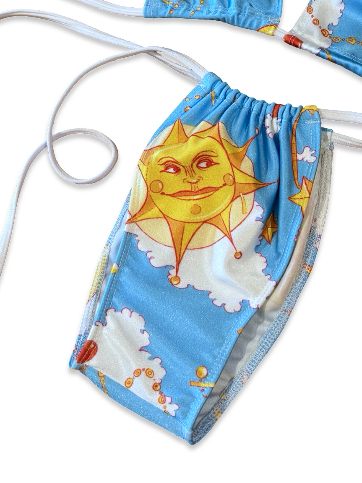(M&R2S) Zero waste kini - Celestial minimal bottoms