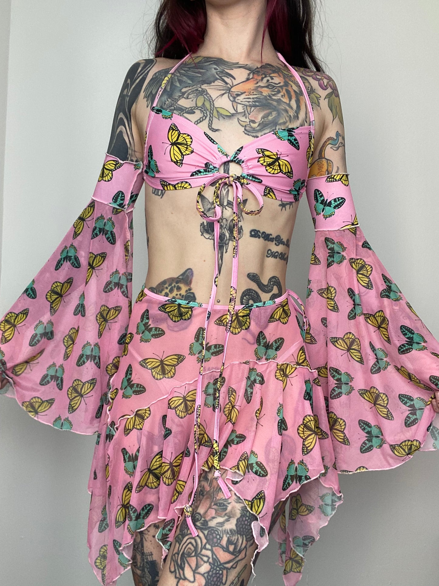 Zero Waste Butterfly Skirt set
