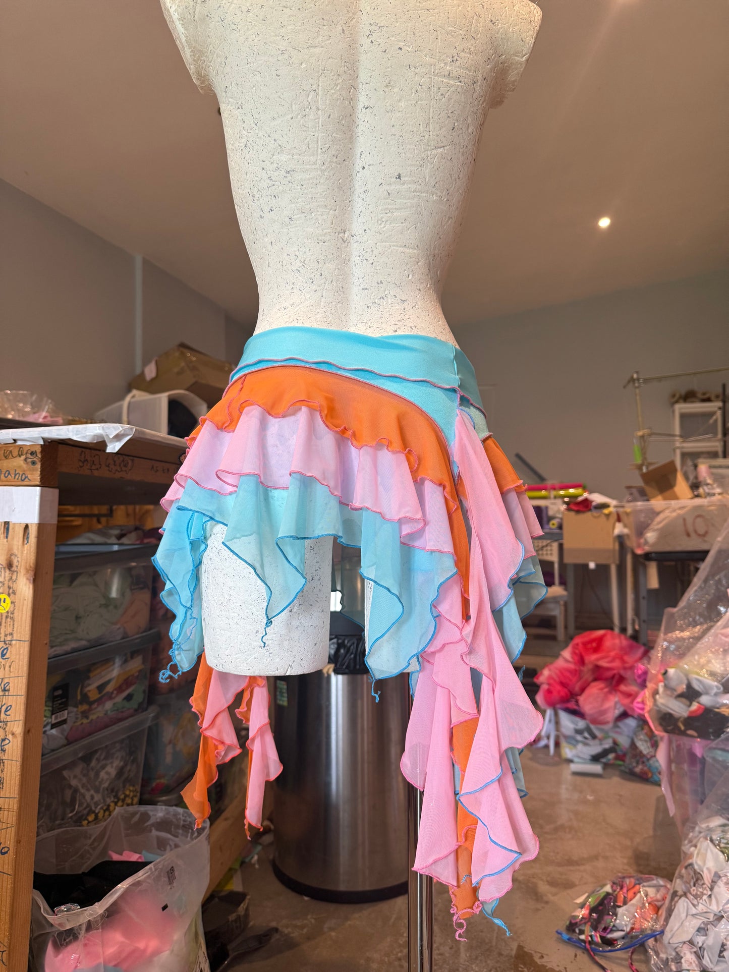 The Orange Coachella Skirt