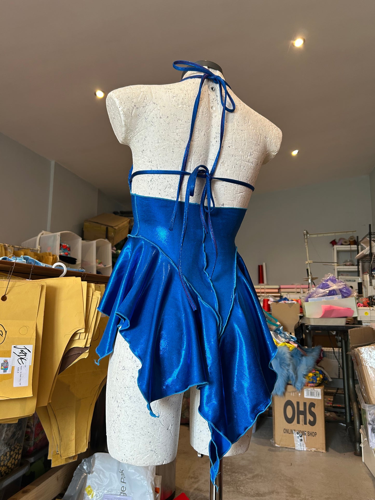 (R2S) UK 8 -Royal blue Dixie
