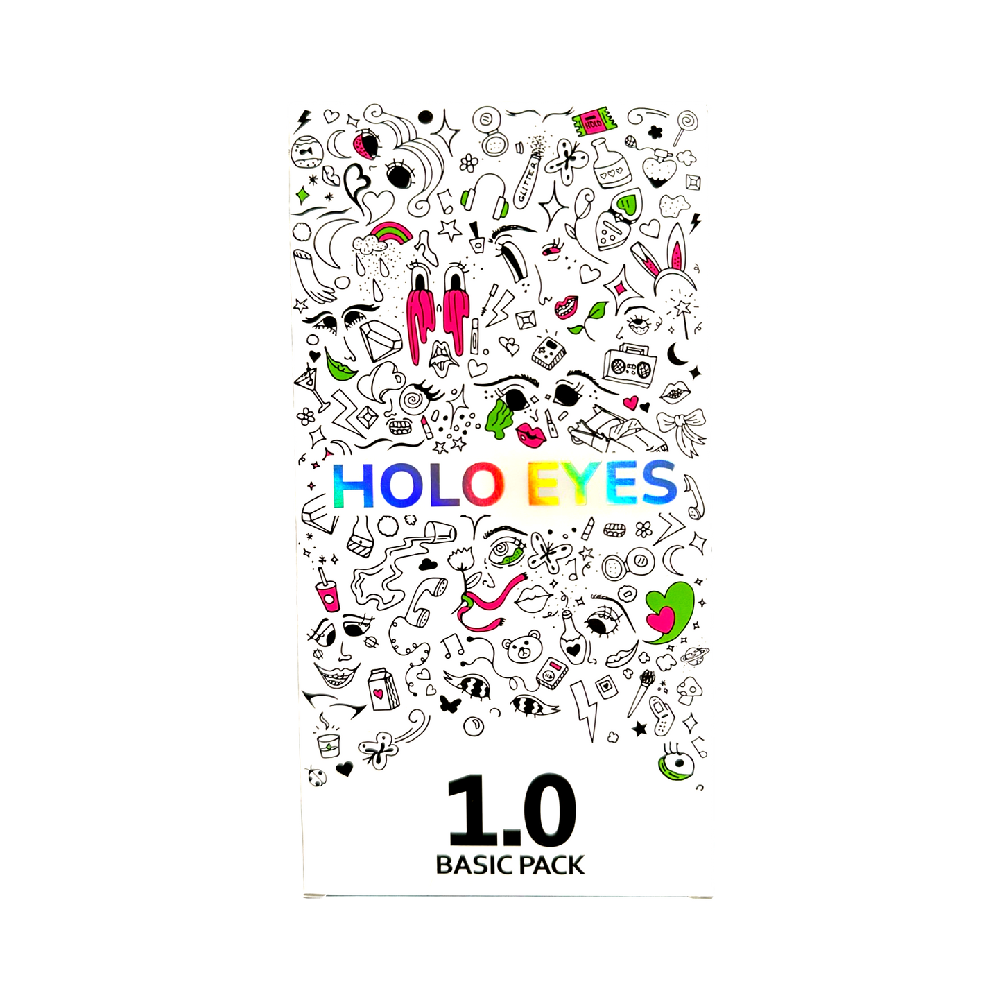 GLITTER PRIZM - HOLO EYES Basic pack 1.0 *SILVER*