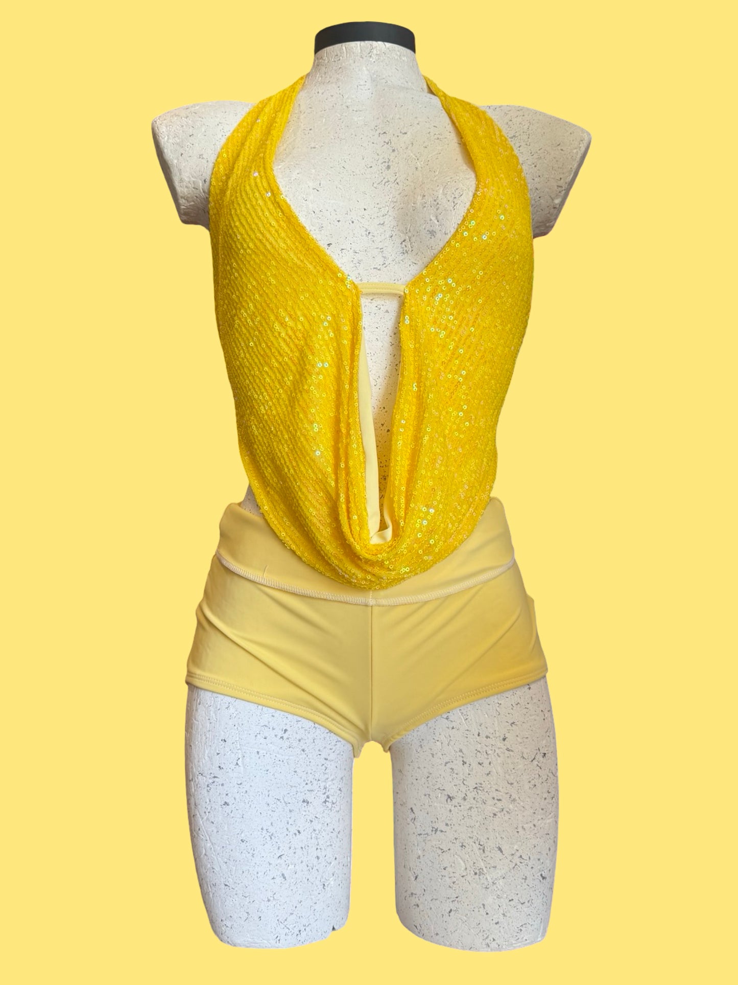 Lemon Drop top + shorts set