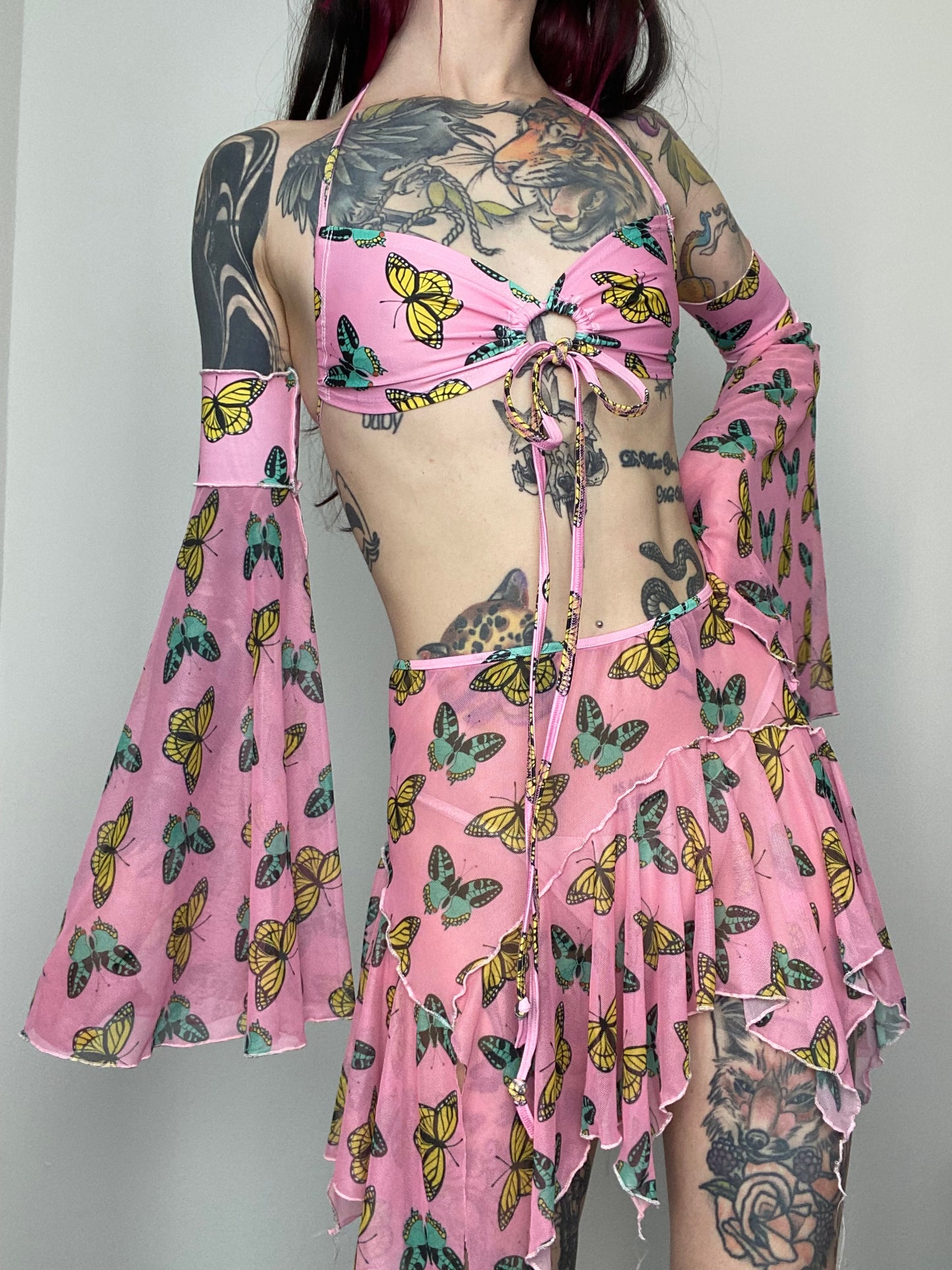 Zero Waste Butterfly Skirt set
