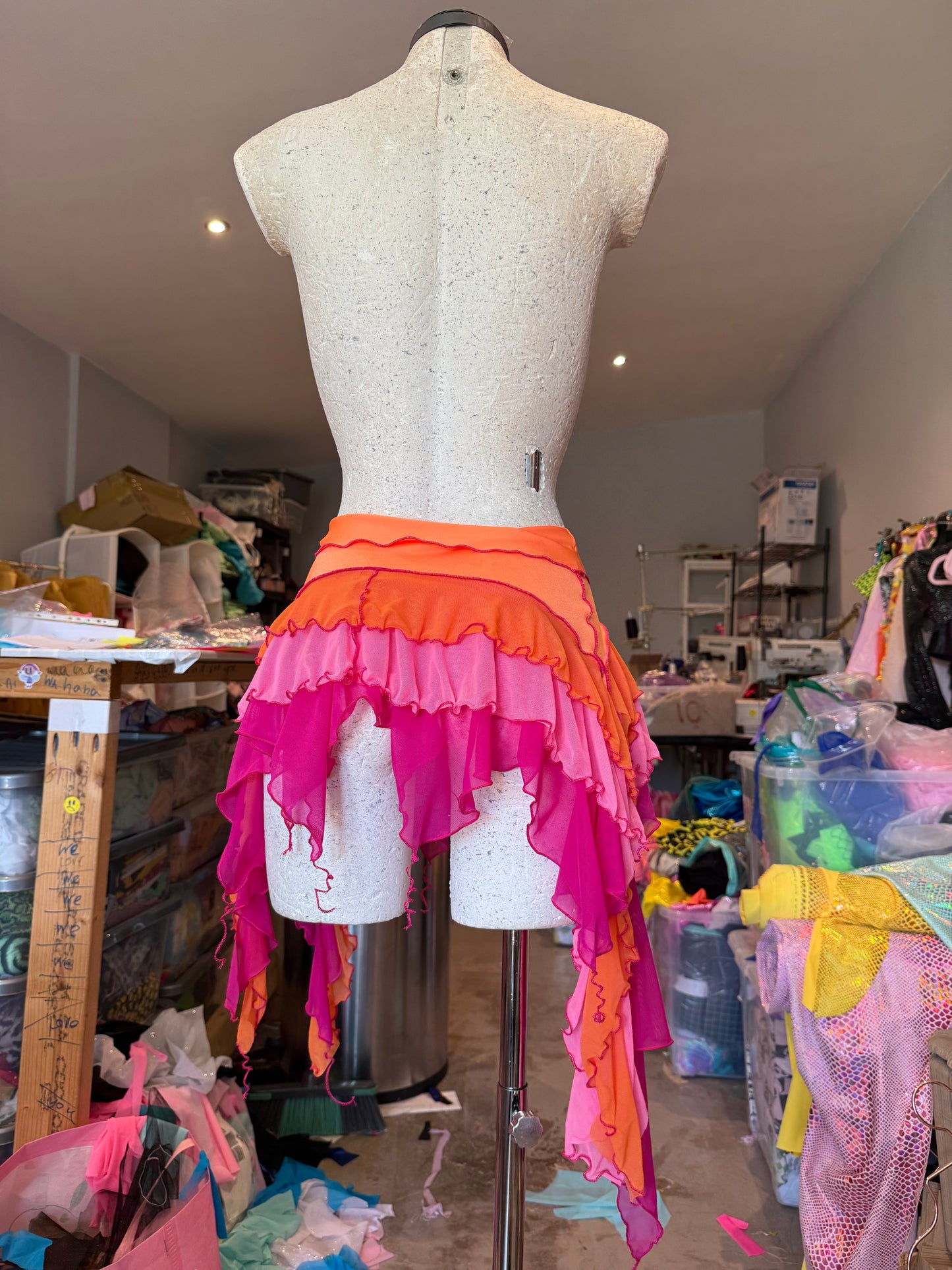 The Raspberry Coachella Skirt