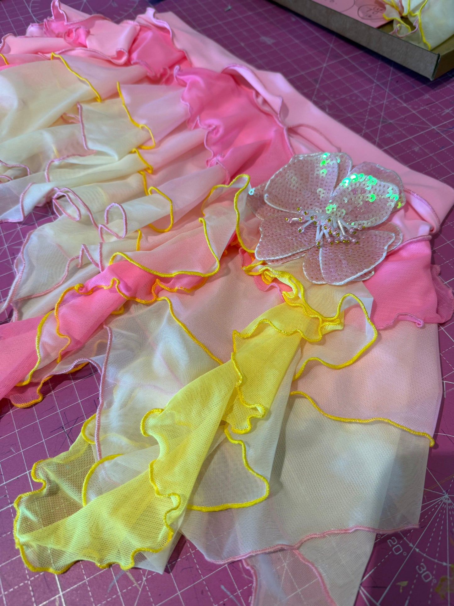 CUSTOM - Y2K ruffled fairy skirt - Choose colourway
