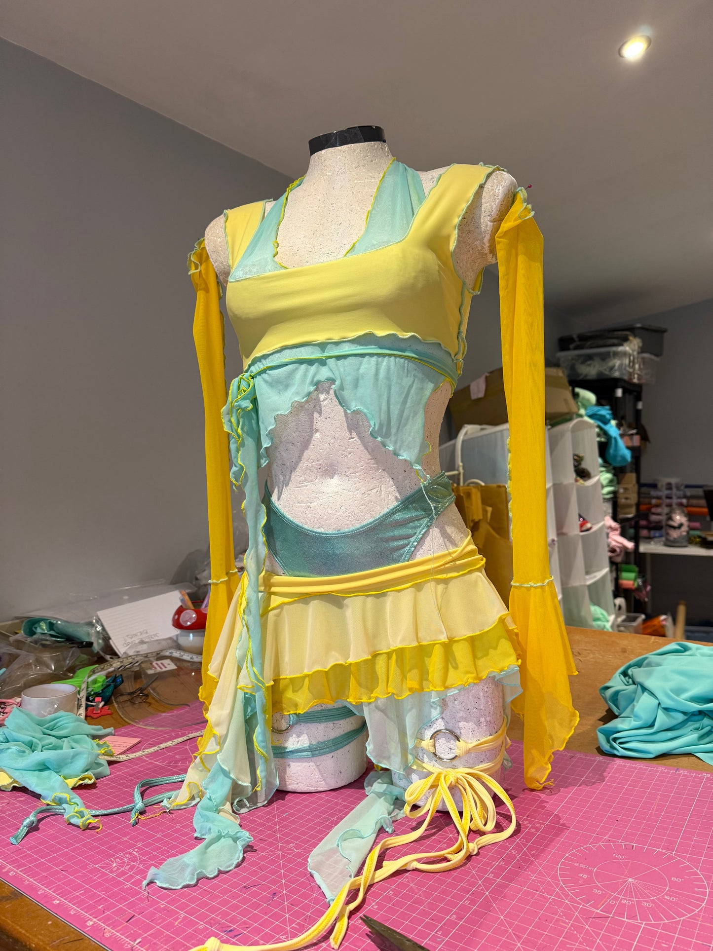 Daphne Harmonix set - Lemon + mint