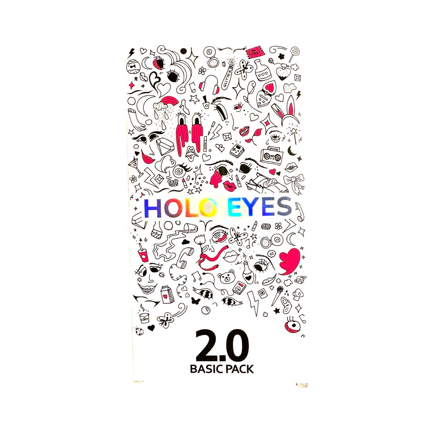 GLITTER PRIZM - HOLO EYES Basic pack 2.0 *GREEN UV*