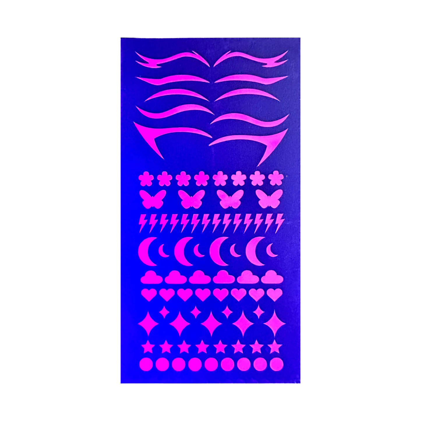 GLITTER PRIZM - HOLO EYES Basic pack 3.0 *PINK UV*