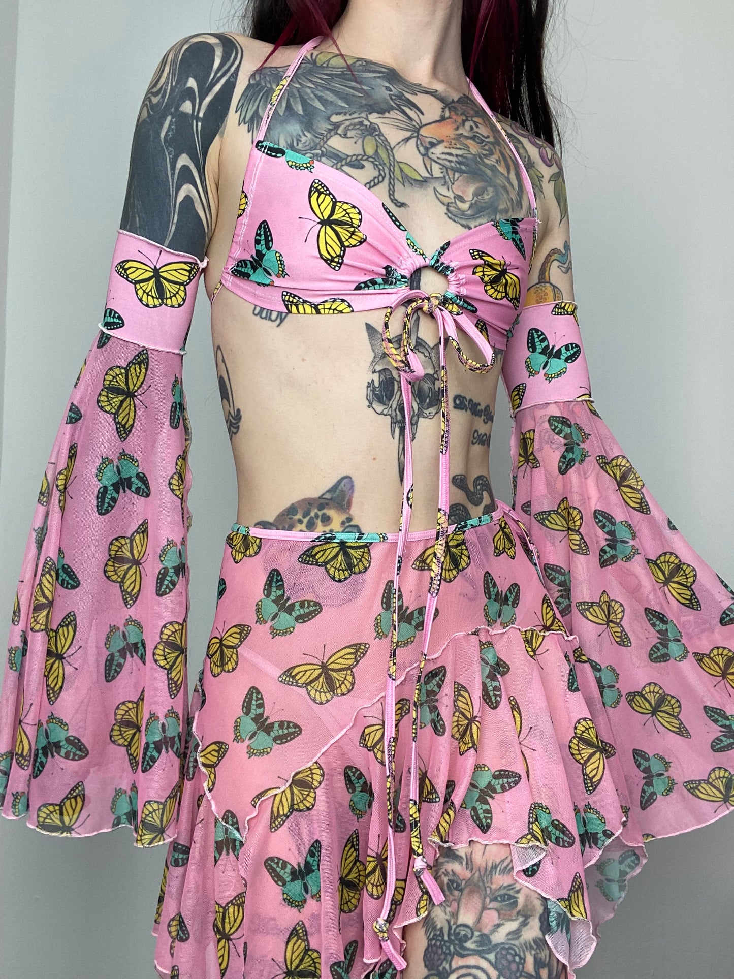 Zero Waste Butterfly Skirt set