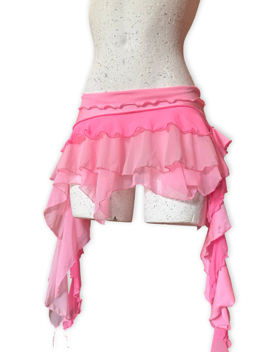 THE PINK Ruffle Skirt