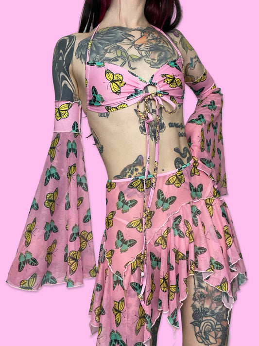 Zero Waste Butterfly Skirt set
