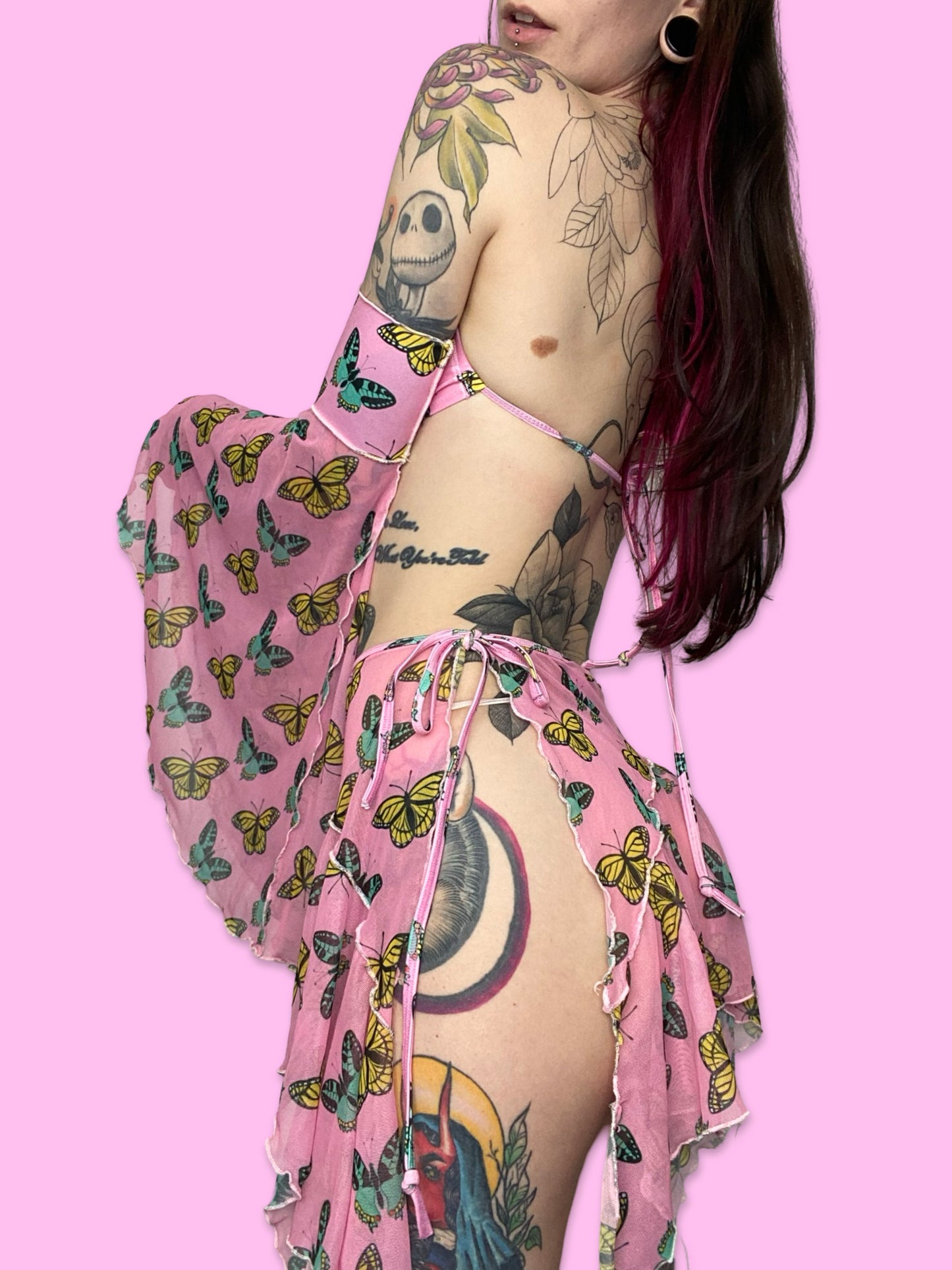 Zero Waste Butterfly Skirt set