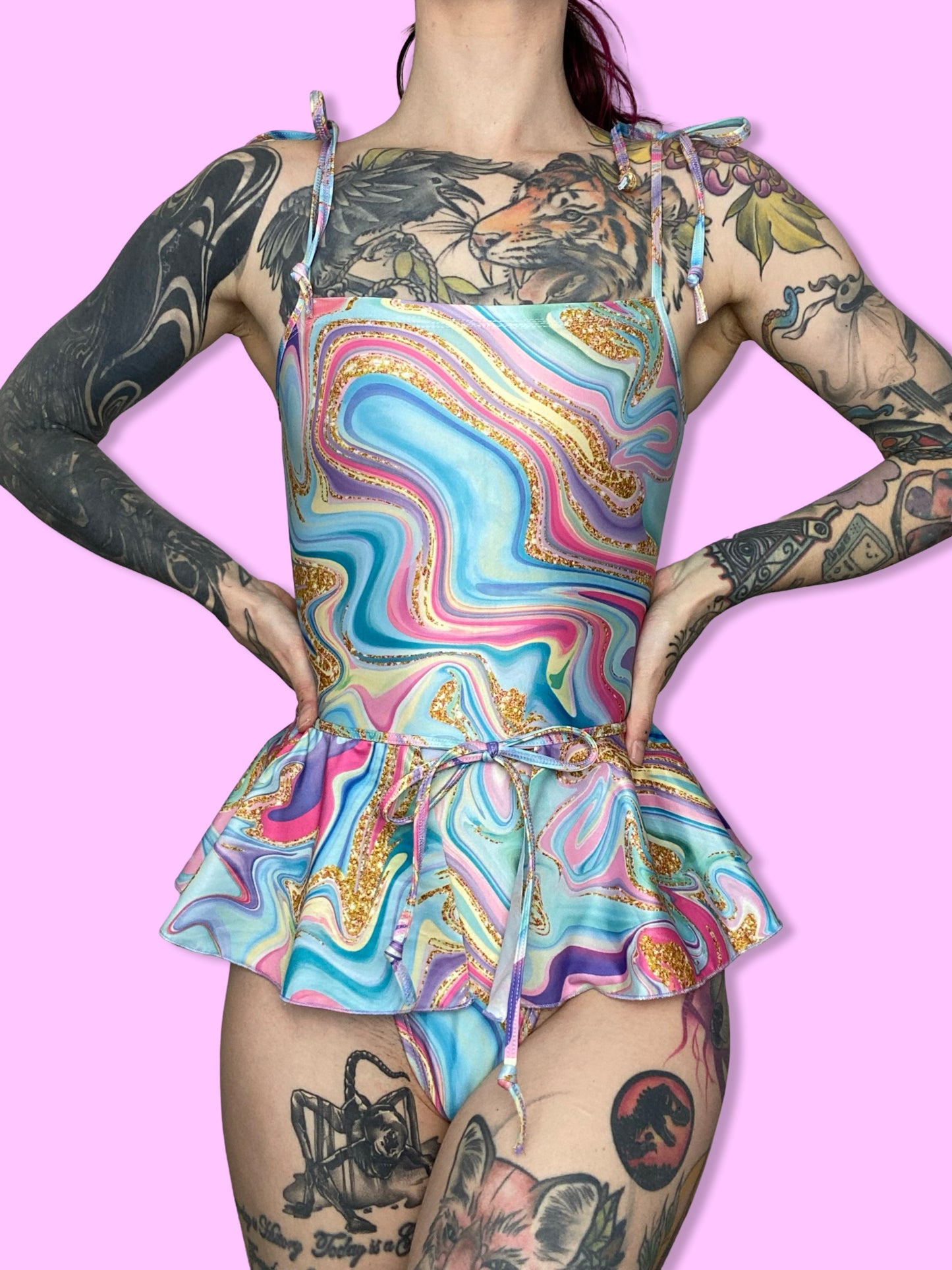30% off custom - Pastel Swirl
