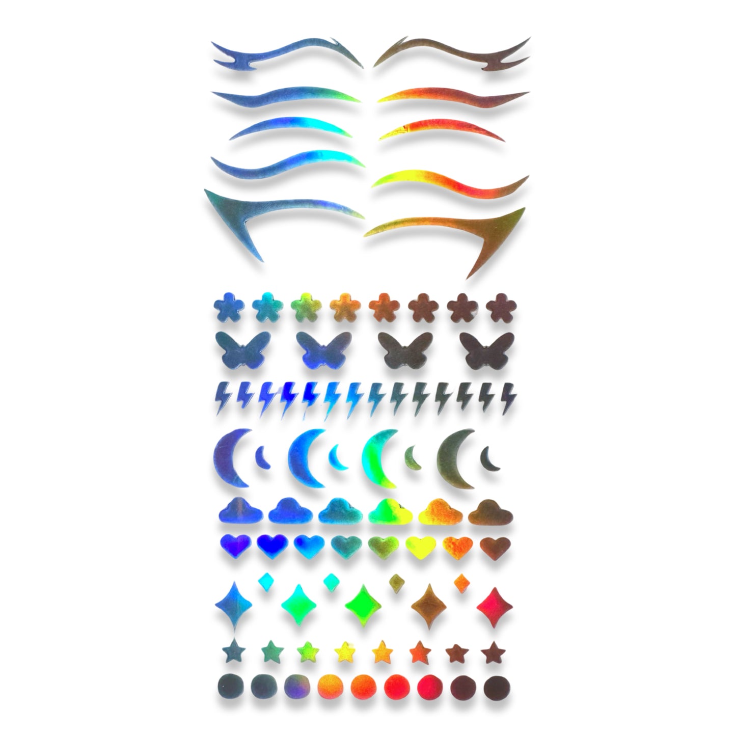 GLITTER PRIZM - HOLO EYES Basic pack 1.0 *SILVER*