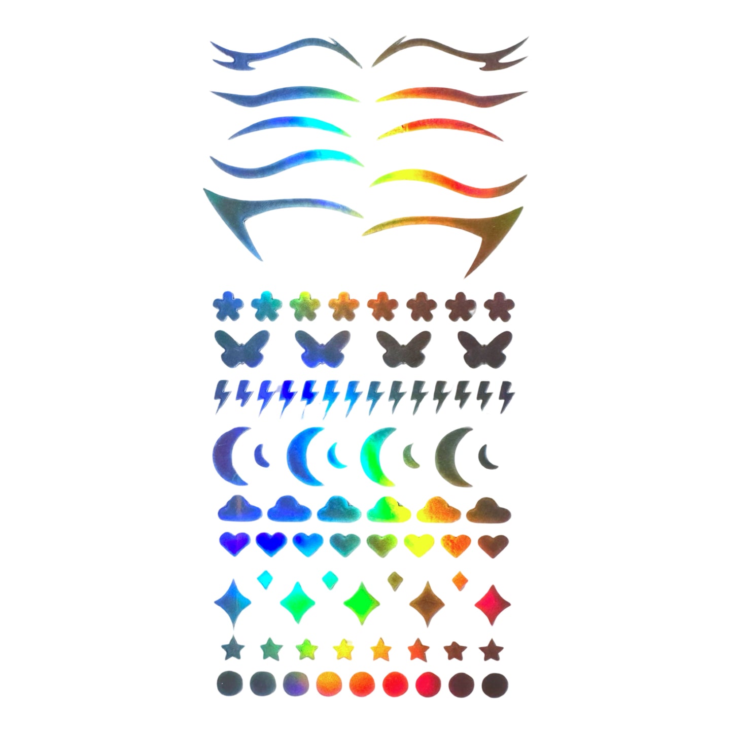 GLITTER PRIZM - HOLO EYES Basic pack 1.0 *SILVER*