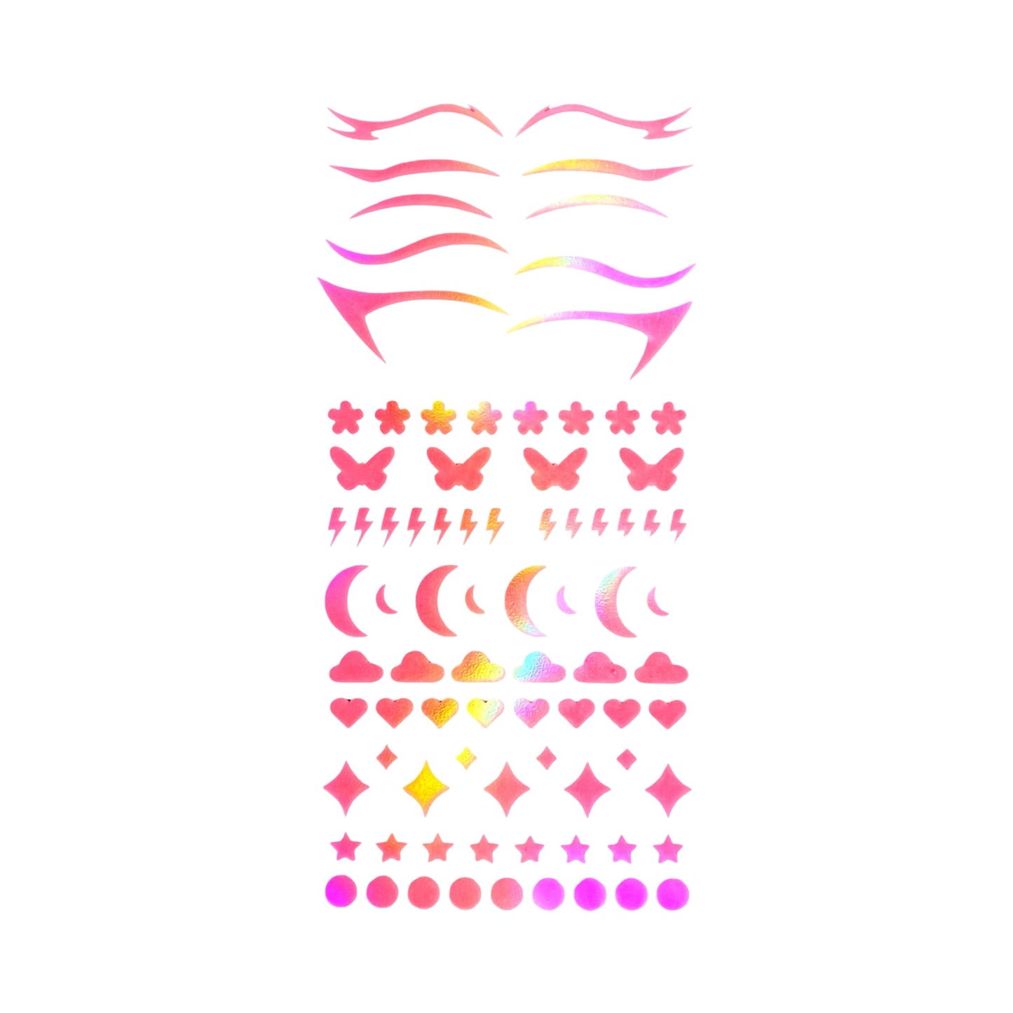 GLITTER PRIZM - HOLO EYES Basic pack 3.0 *PINK UV*