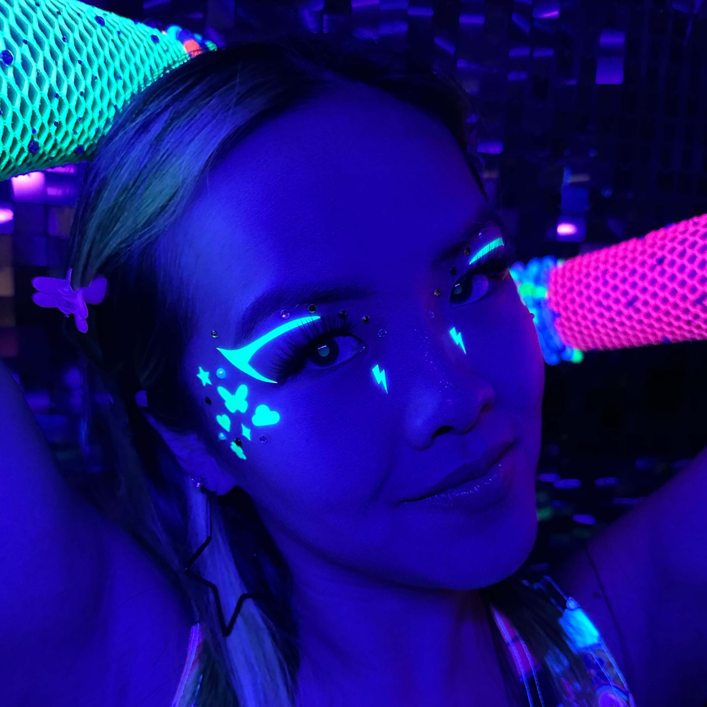 GLITTER PRIZM - HOLO EYES Basic pack 2.0 *GREEN UV*