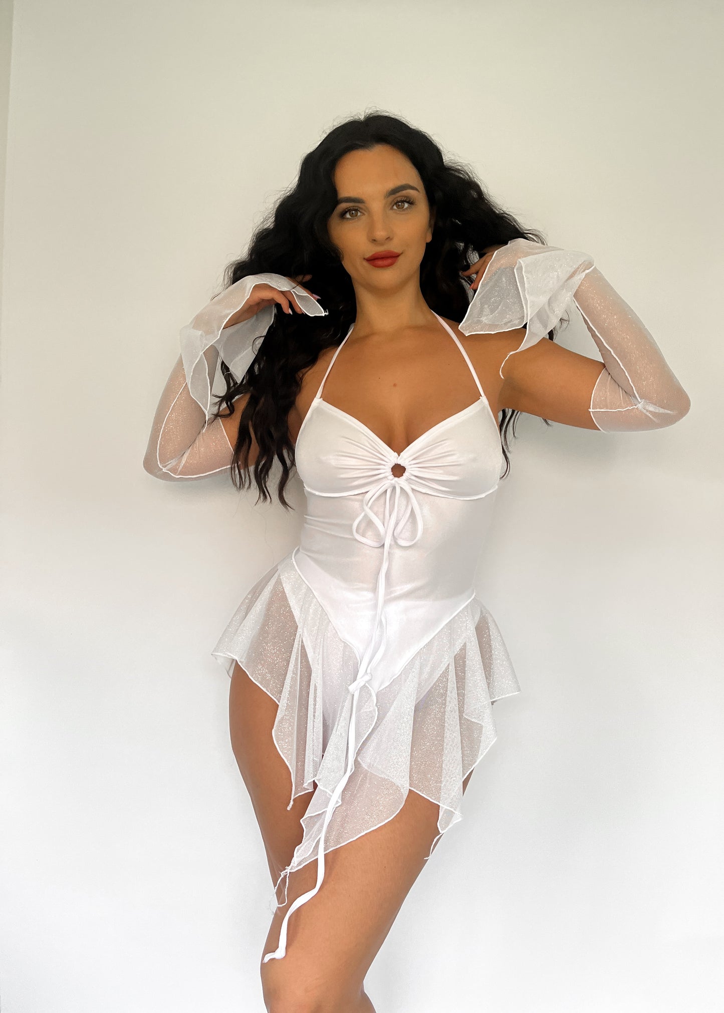 White Mistique Dixie - Flora sleeves + pants