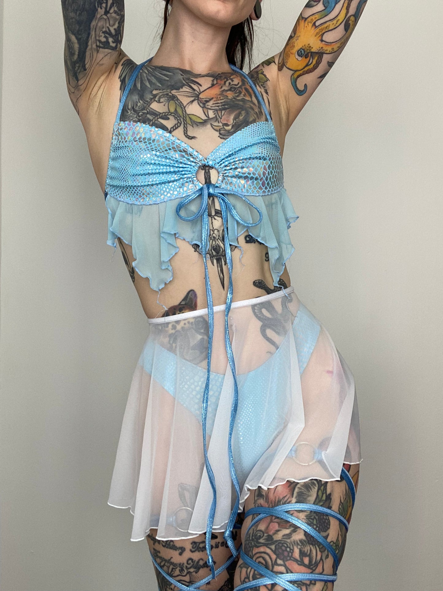 Multiway Fairy frilled bikini - Ballerina coord