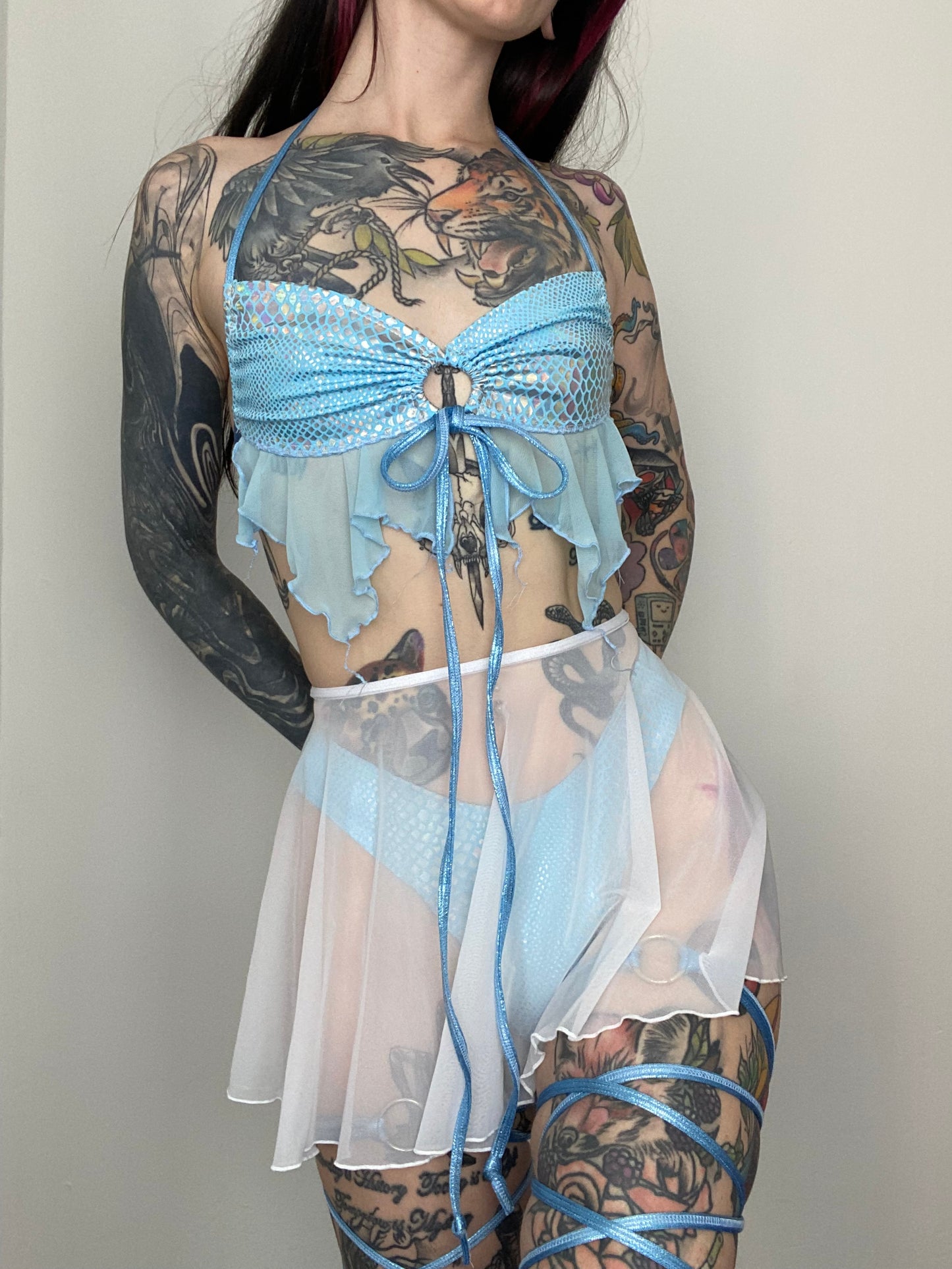 Multiway Fairy frilled bikini - Ballerina coord