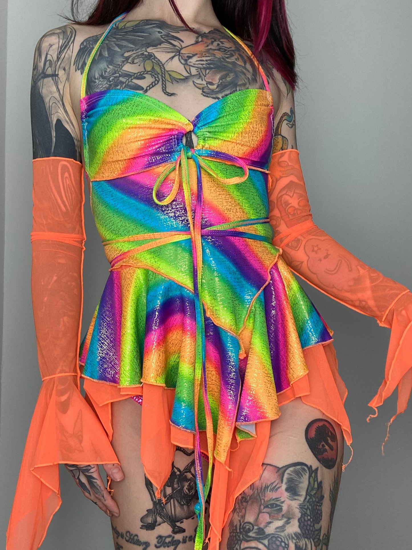 Rainbow Dreams Dixie dress